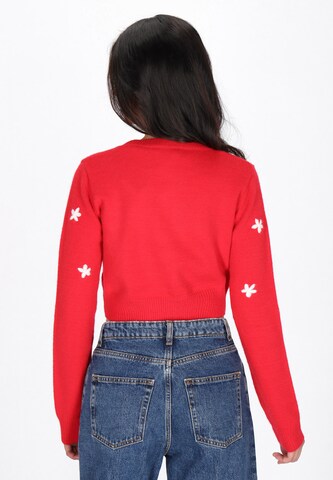 MYMO - Pullover em vermelho