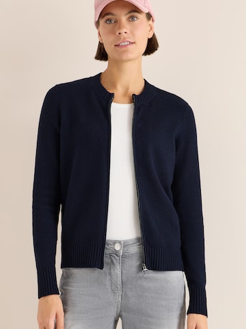 CECIL Knit Cardigan in Blue: front