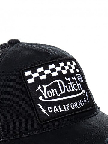 Von Dutch Cap 'Badge'‌‌‌‌ in Schwarz