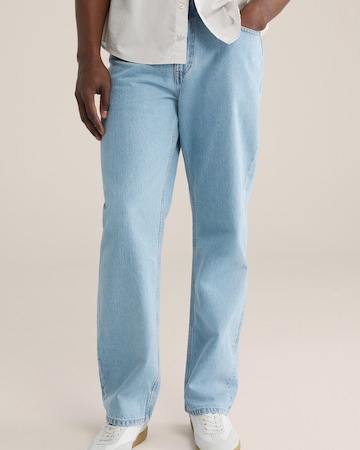 WE Fashionregular Traperice - plava boja: prednji dio