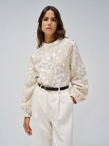 Salsa Jeans Trui in Beige: voorkant