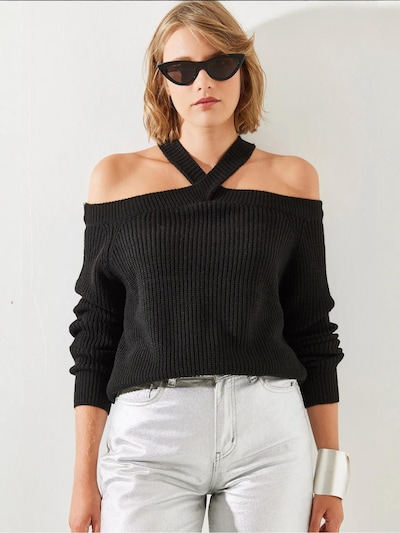 Bianco Lucci Kampsun 'Pullover' S-M suuruses must, Tootevaade