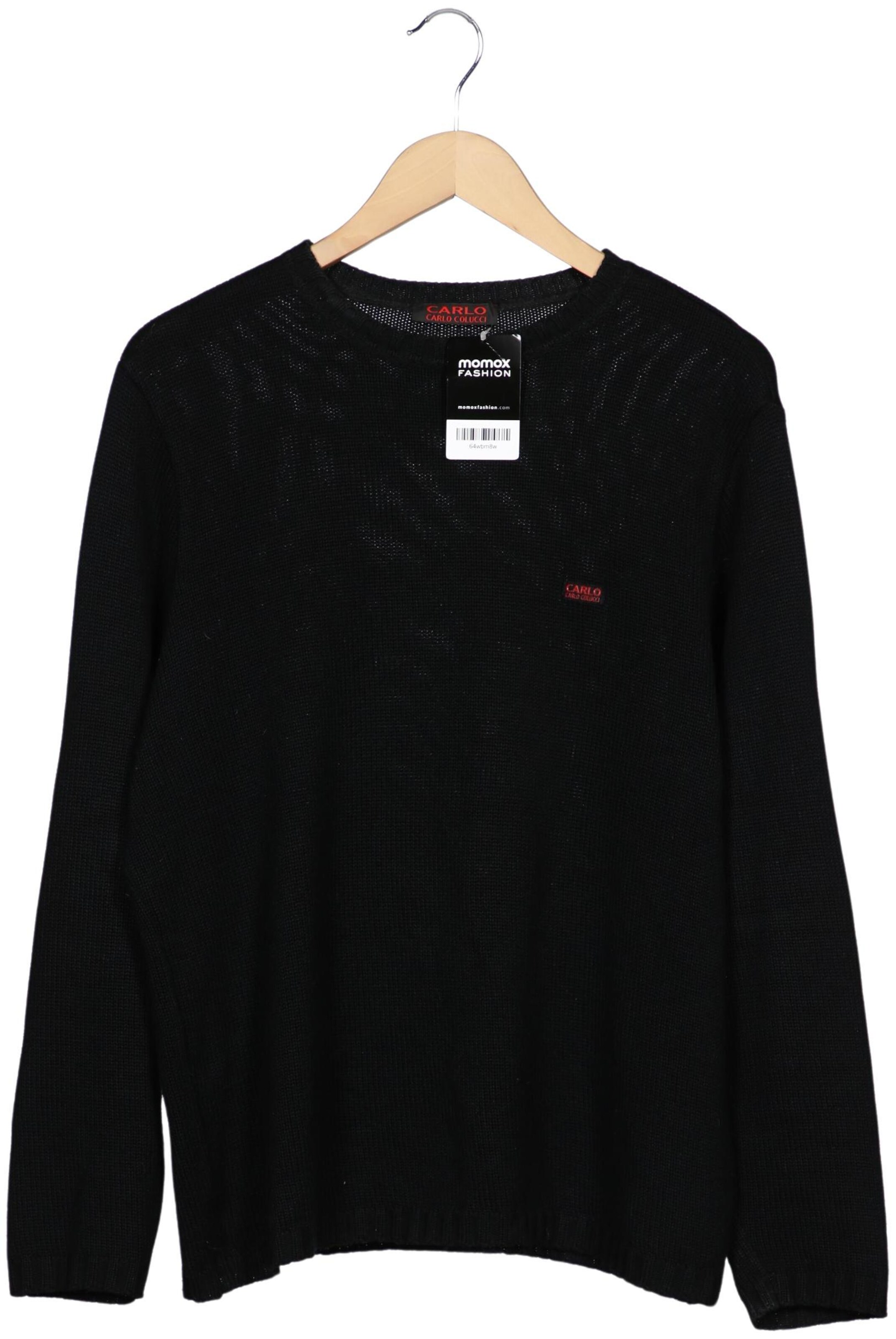 Carlo Colucci Pullover in L-XL in schwarz, Produktansicht