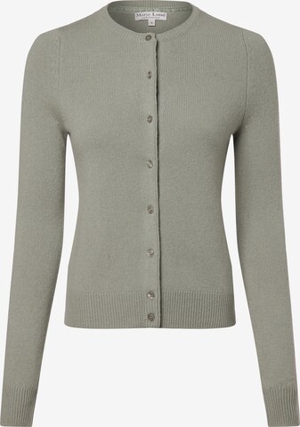 Marie Lund Knit Cardigan in Green: front