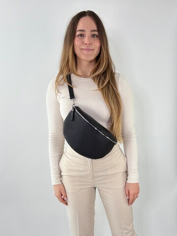 lePelou Gürteltasche 'TONI large'‌‌‌‌‌ in Schwarz