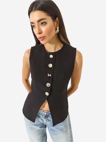 Bianco Lucci Bodywarmer in Zwart