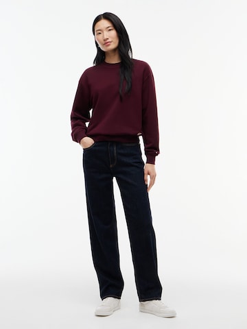 TOMMY HILFIGER Sweatshirt in Rot