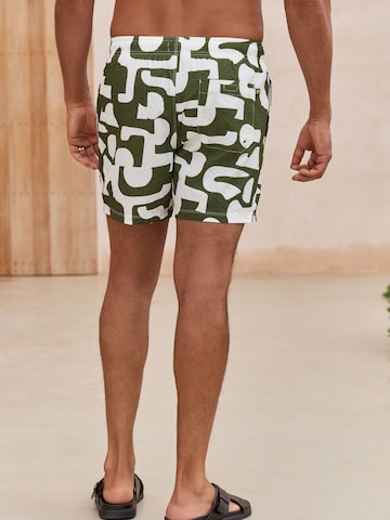 Pantaloncini da bagno di Next in verde