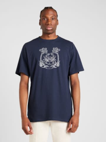 T-Shirt 'Ledger' Kronstadt en bleu : devant
