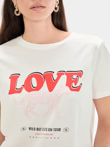 T-shirt Lola Casademunt en blanc