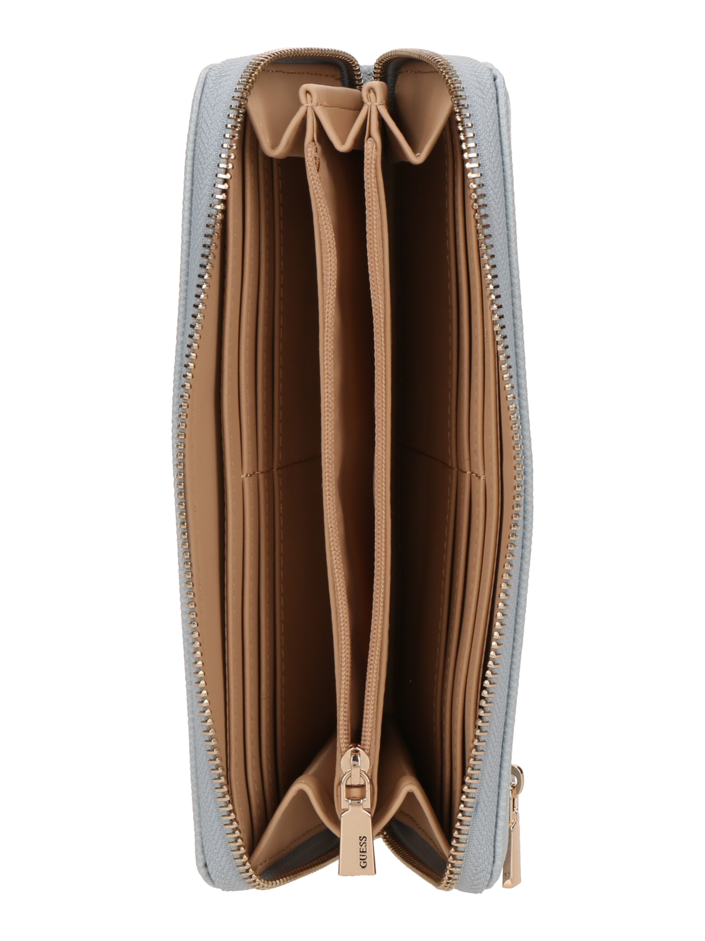 Portofel 'LAUREL II SLG LARGE ZIP AROUND' de la GUESS pe albastru