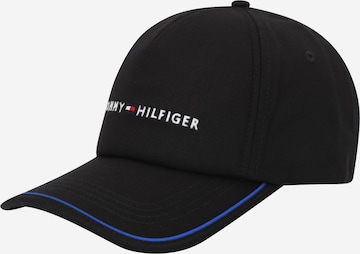 TOMMY HILFIGER Kšiltovka – černá: přední strana