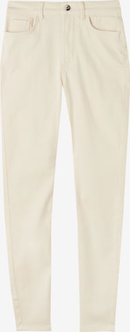 CALZEDONIA Skinny Jeans in Beige: front