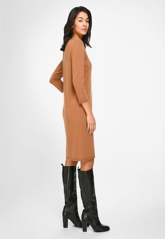 include Knitted dress in Brown