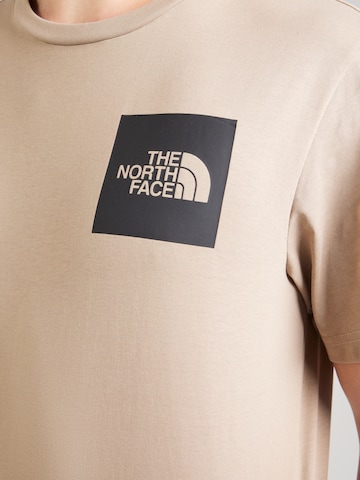 THE NORTH FACE Тениска в бежово