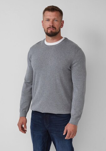 Pull-over s.Oliver en gris : devant