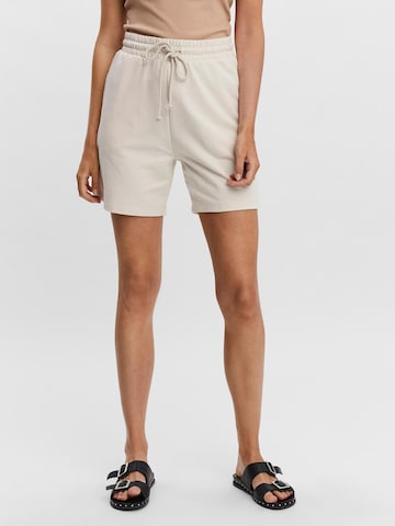 VERO MODA - regular Pantalón 'Octavia' en beige: frente