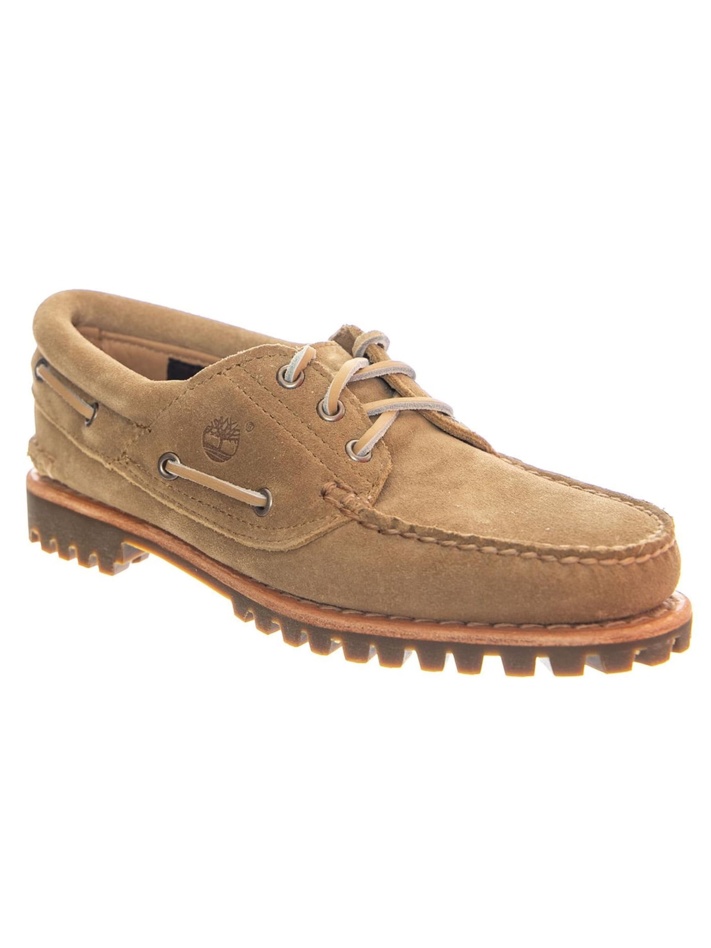 Scarpa stringata 'AUTH Boat Shoe MD Beige Suede' di TIMBERLAND in beige