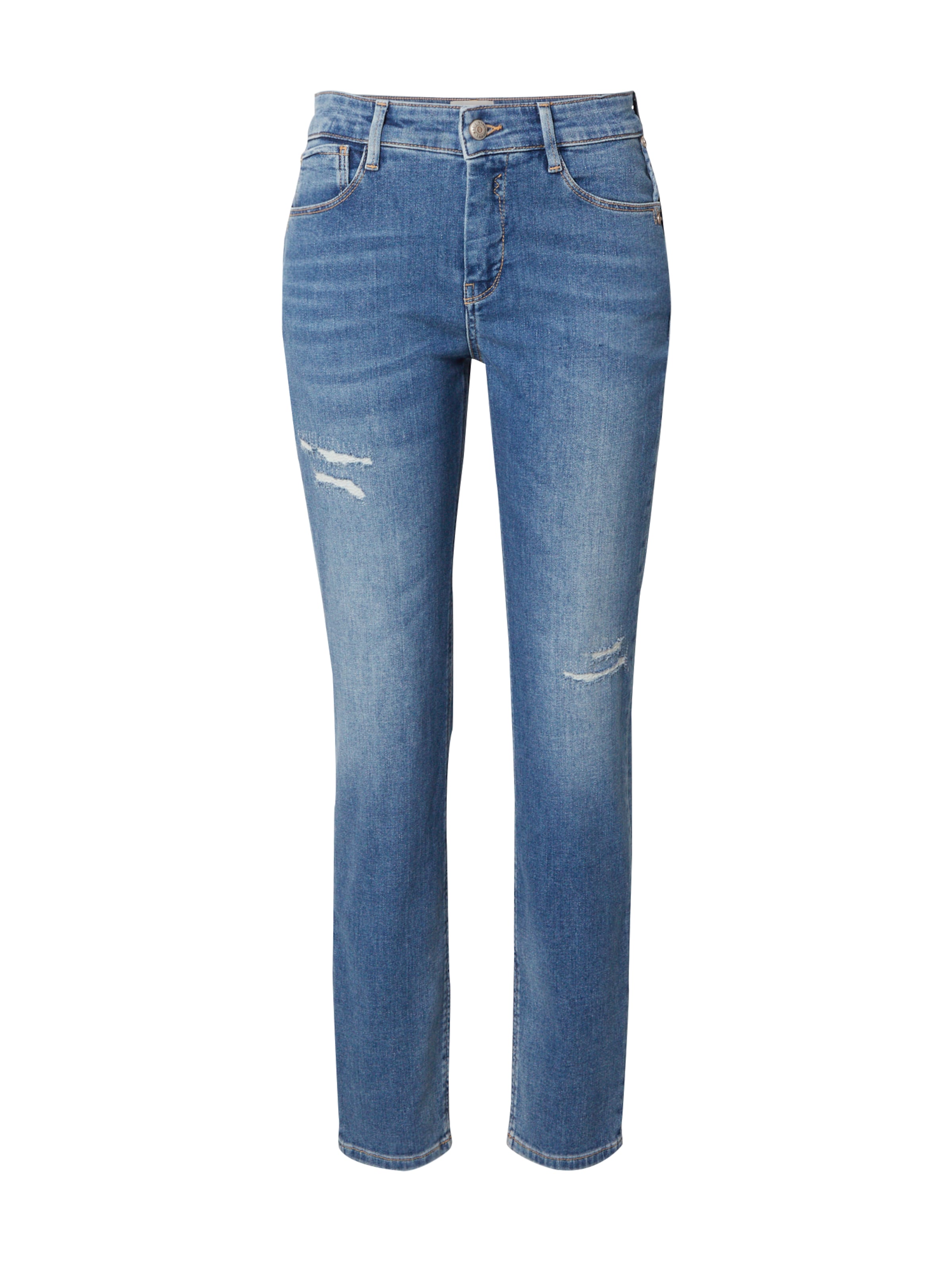 MAC Slimfit Jeans 'CALIFORNIA' in Blauw: voorkant