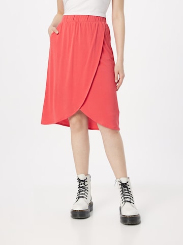 Ragwear Spódnica 'Nailit' w kolorze czerwony: przód