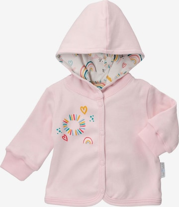 Baby Sweets Between-Season Jacket in Pink: front