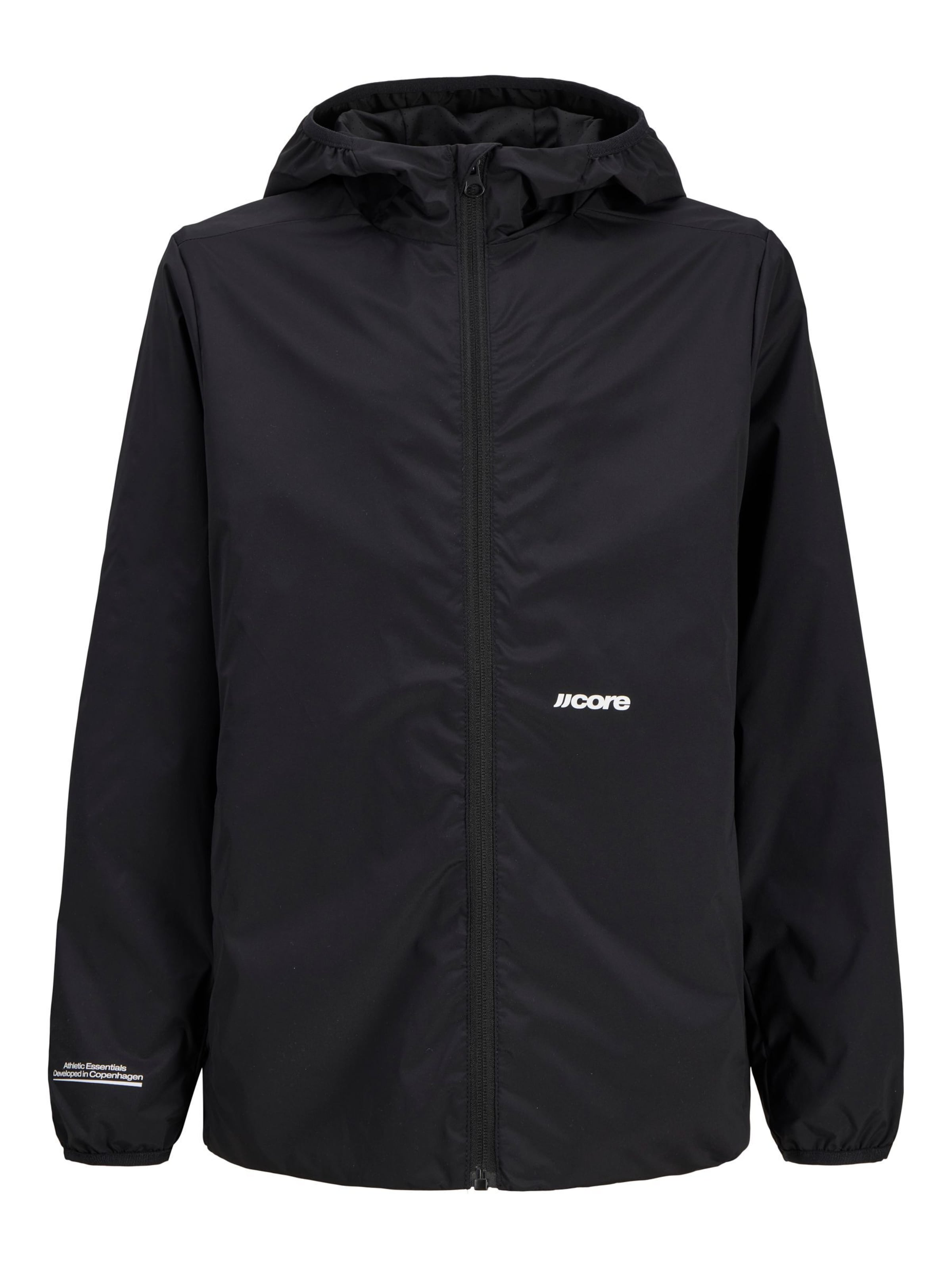 Jack & Jones Junior Overgangsjakke i sort: forside