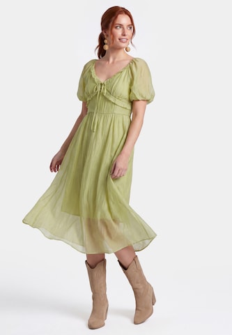 Robe usha FESTIVAL en vert