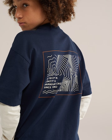 WE Fashion T-shirt i blå
