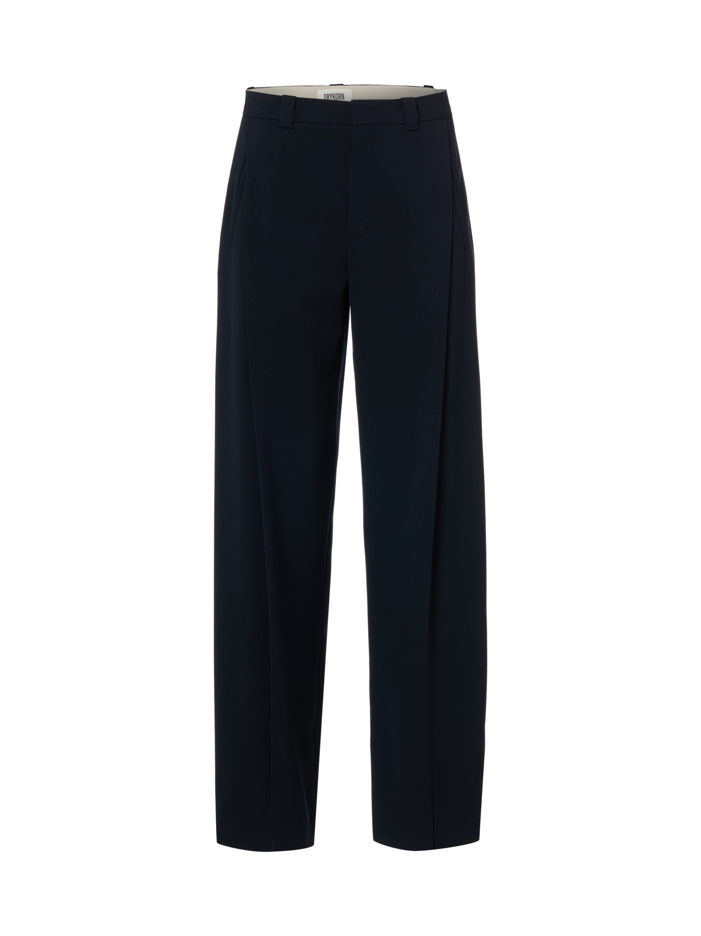 Regular Pantalon à pince 'Unpack' DRYKORN en bleu : devant