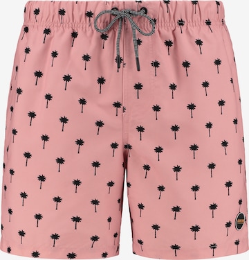 Shorts de bain Shiwi en rose : devant
