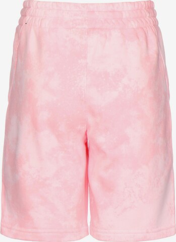 Regular Pantalon de sport NIKE en rose