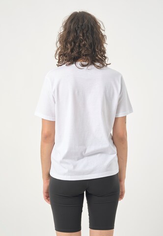 Cleptomanicx T-Shirt 'Basic Tee Ligull' in Weiß