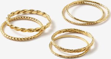 Orelia Ring Set - arany: elől