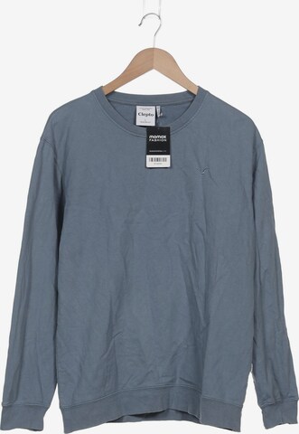 Cleptomanicx Sweatshirt & Zip-Up Hoodie in L in Blue: front