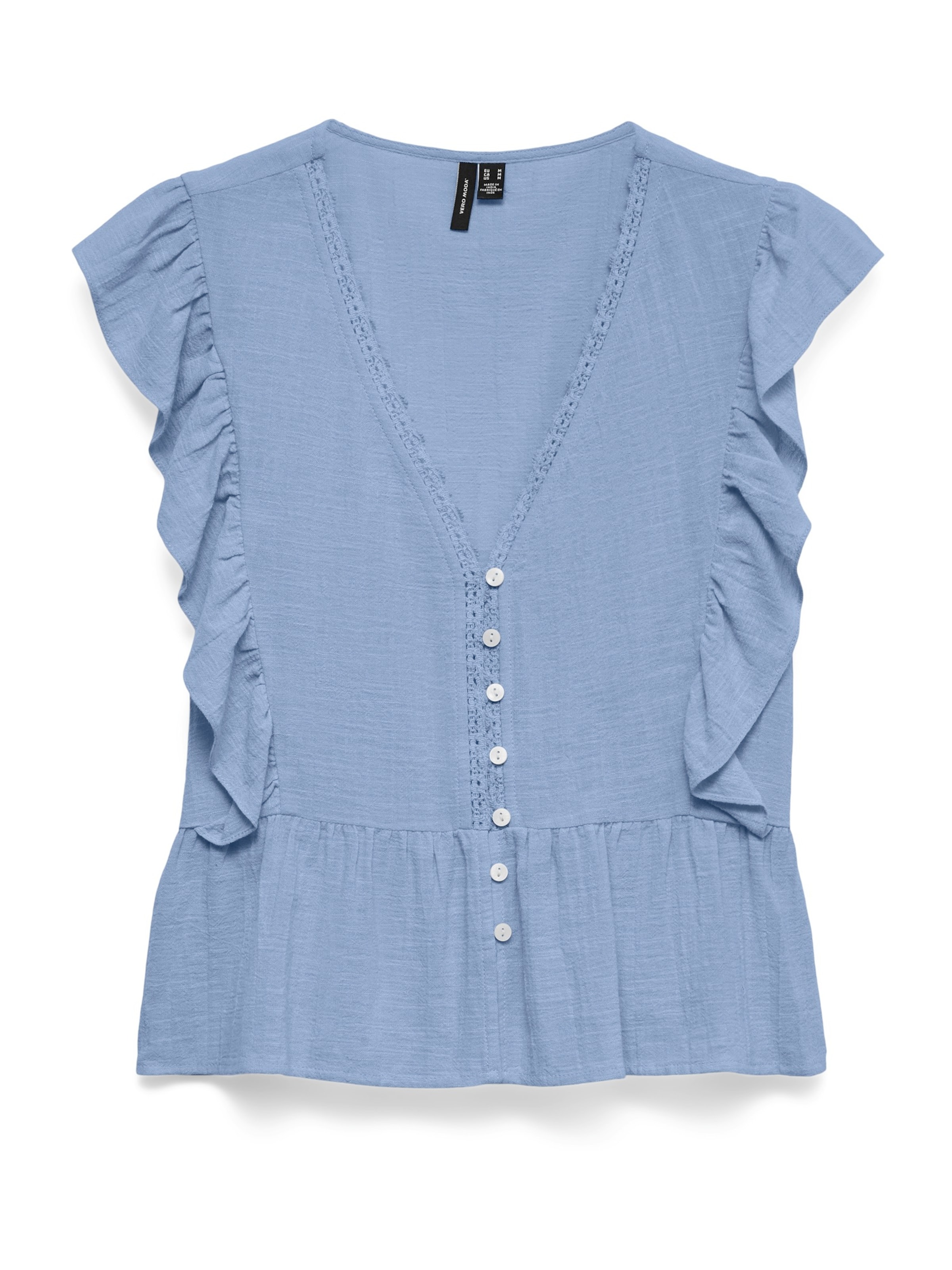 VERO MODA - Blusa 'VMVIDO' en azul: frente