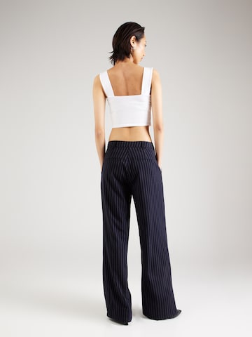 Wide Leg Pantalon à pince 'Idris' Oval Square en bleu