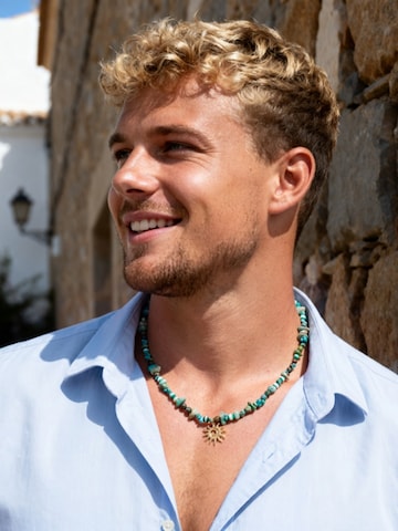 Arkai Necklace 'Mediterranean' in Green