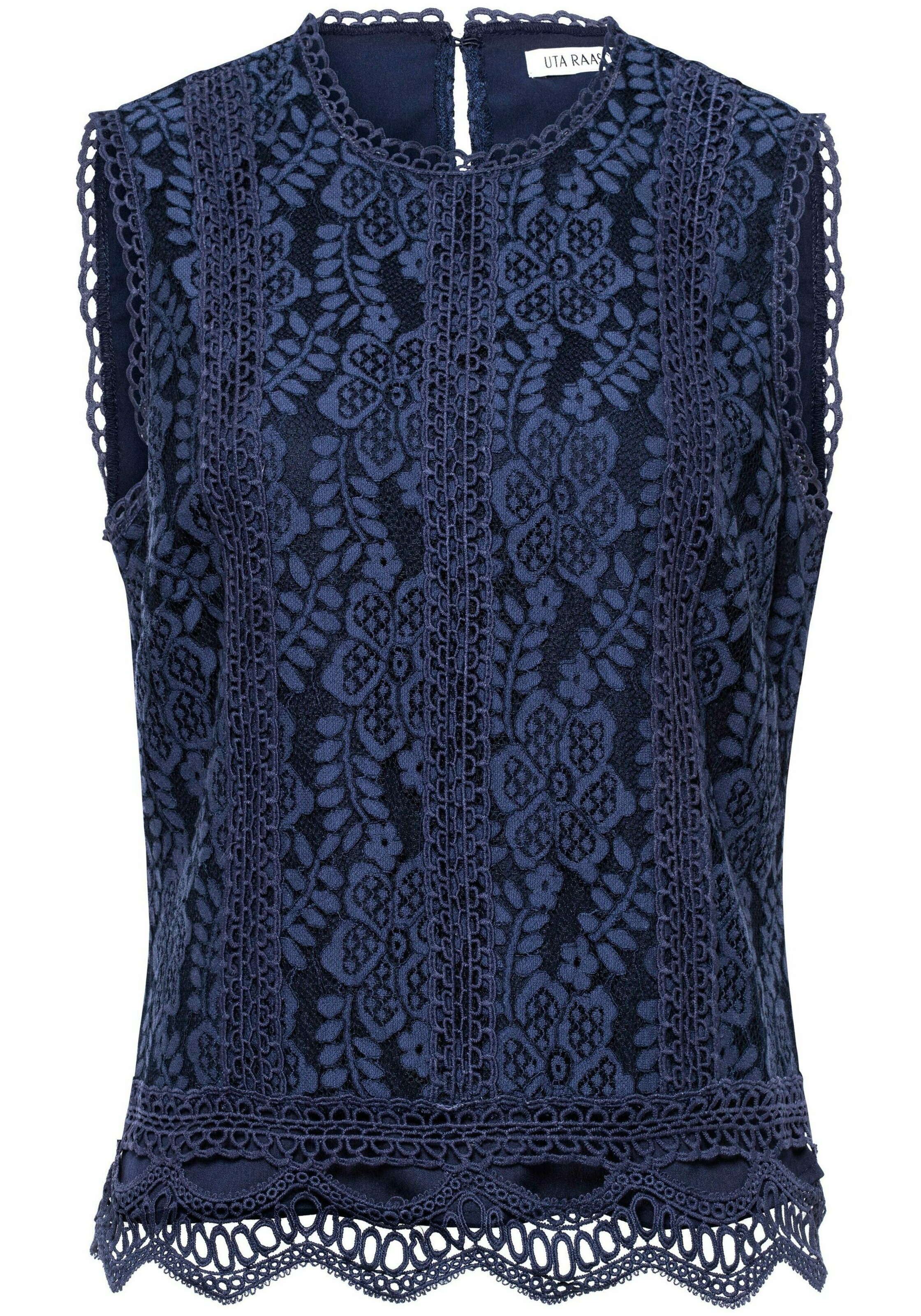 Uta Raasch Top in de kleur Blauw / Marine / Donkerblauw, Productweergave