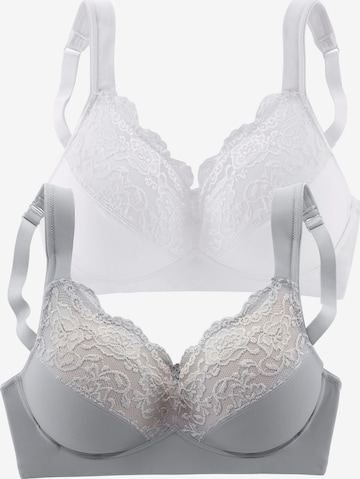 PETITE FLEUR Rintaliivi värissä harmaa: etupuoli