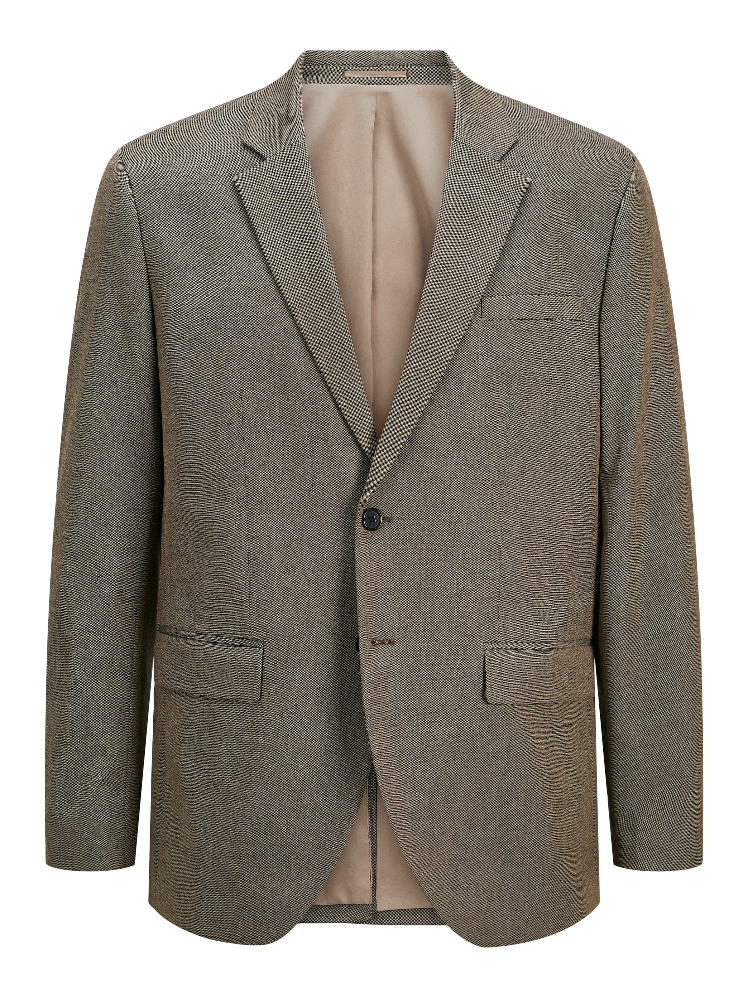 JACK & JONES Regular fit Suit Jacket 'JPRBushwick Mathew' in Grey: front