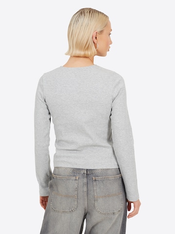 BRAVE SOUL Gebreid vest in Grijs