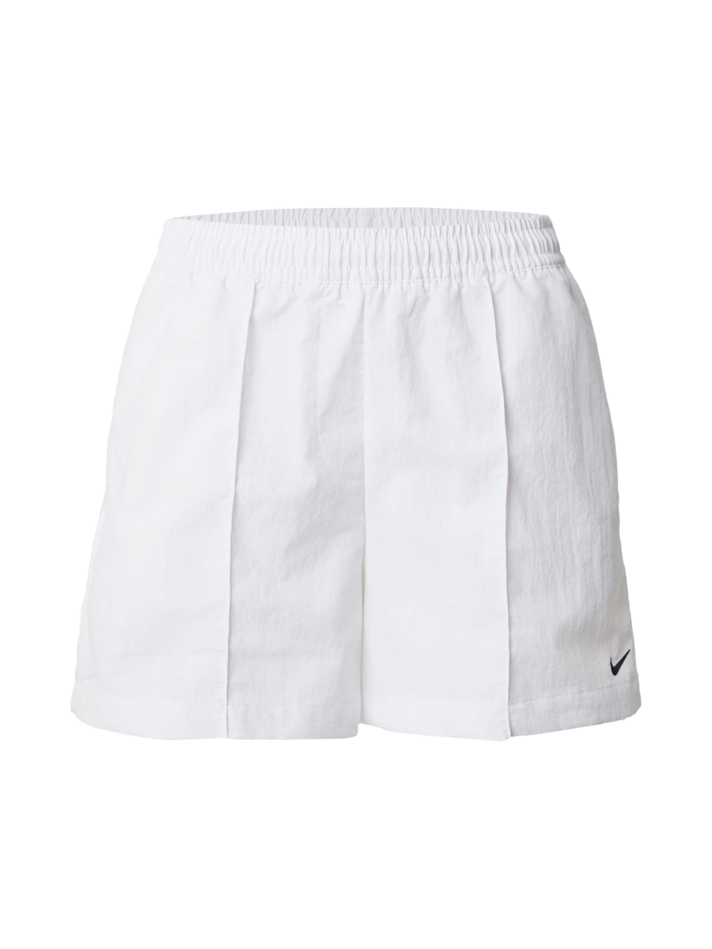 Nike Sportswear - regular Pantalón 'ESSNTL' en blanco: frente