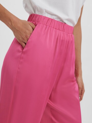 VERO MODA Wide leg Pants 'Natalia' in Pink
