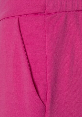 Regular Pantalon LASCANA en rose