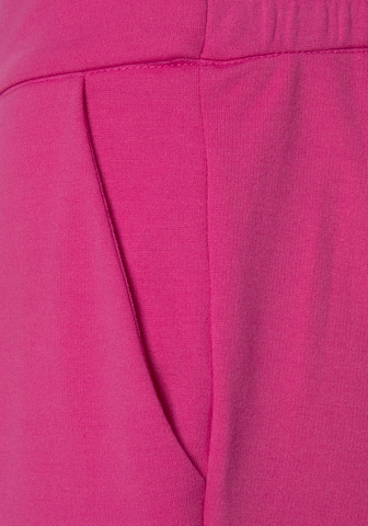 LASCANA regular Παντελόνι σε ροζ