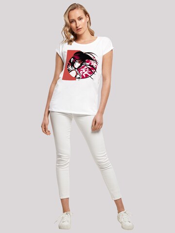 T-shirt 'Manga Girl Japan' F4NT4STIC en blanc