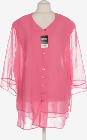 Sempre Piu Blouse & Tunic in 4XL in Pink: front