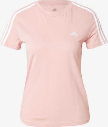 ADIDAS SPORTSWEAR Sportshirt 'Essentials' in Pink: predná strana