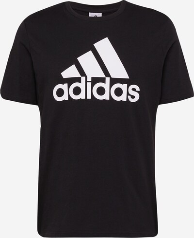 ADIDAS SPORTSWEAR T-Shirt fonctionnel 'Essentials Big Logo' en noir / blanc, Vue avec produit