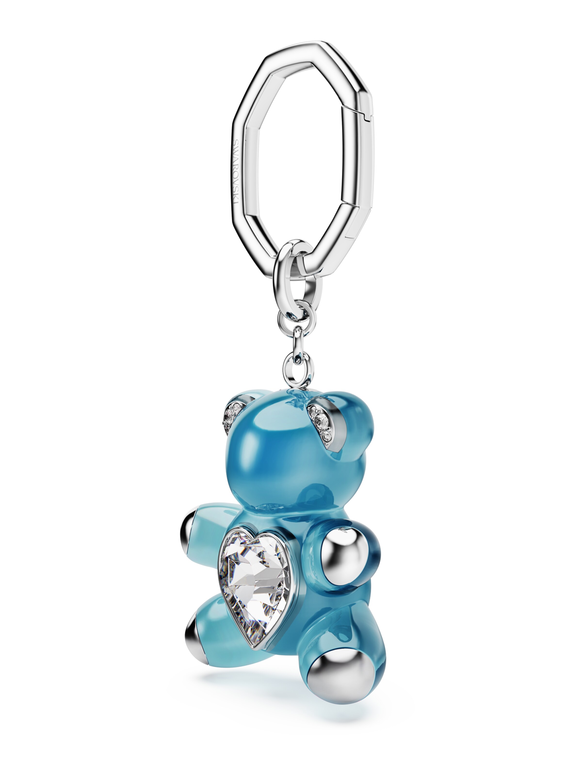 Swarovski Key ring 'Teddy' in Blue